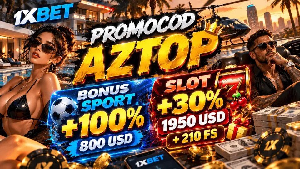 5 qadamda 1xbet ro'yxatdan o'tish